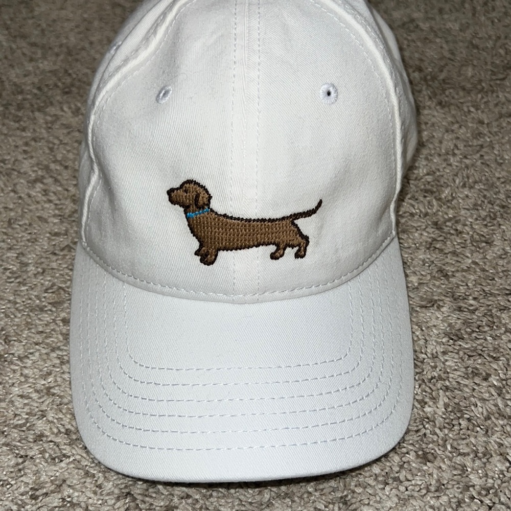 Seaside Style Embroidered Bud the dog Adult hat